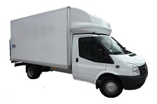 Van Rental Melton Mowbray - Ford Luton 3.5 ton Tail Box Lift Truck - Truck hire Melton mowbray